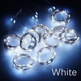 3M LED Lights String Fairy Decoration USB Holiday Curtain Garland Lamp 8 Mode for Home Garden Christmas Party New Year Wedding
