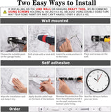 5 Holders+4 Hooks Broom Holder Wall Mounted with Nails Installation, Heavy Duty Stainless Steel Mop Holder, Brush Mop and Broom Storage Self Adhesive